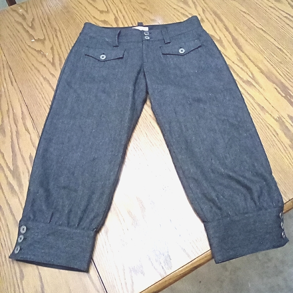 🍭Joei California Gray wool Pedal pushers size 2